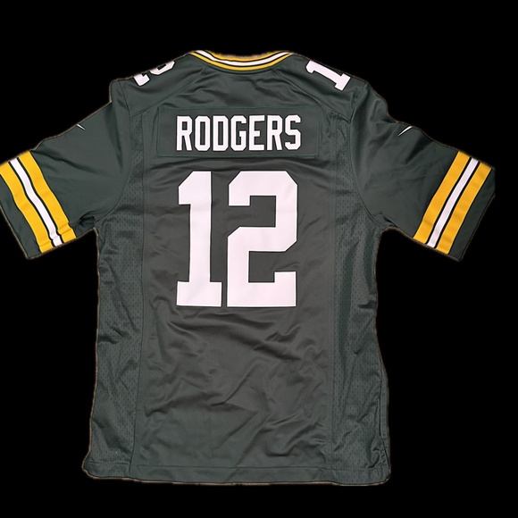 Green Bay Packers Rodgers Jersey Nike BRAND NEW - Picture 2 of 2